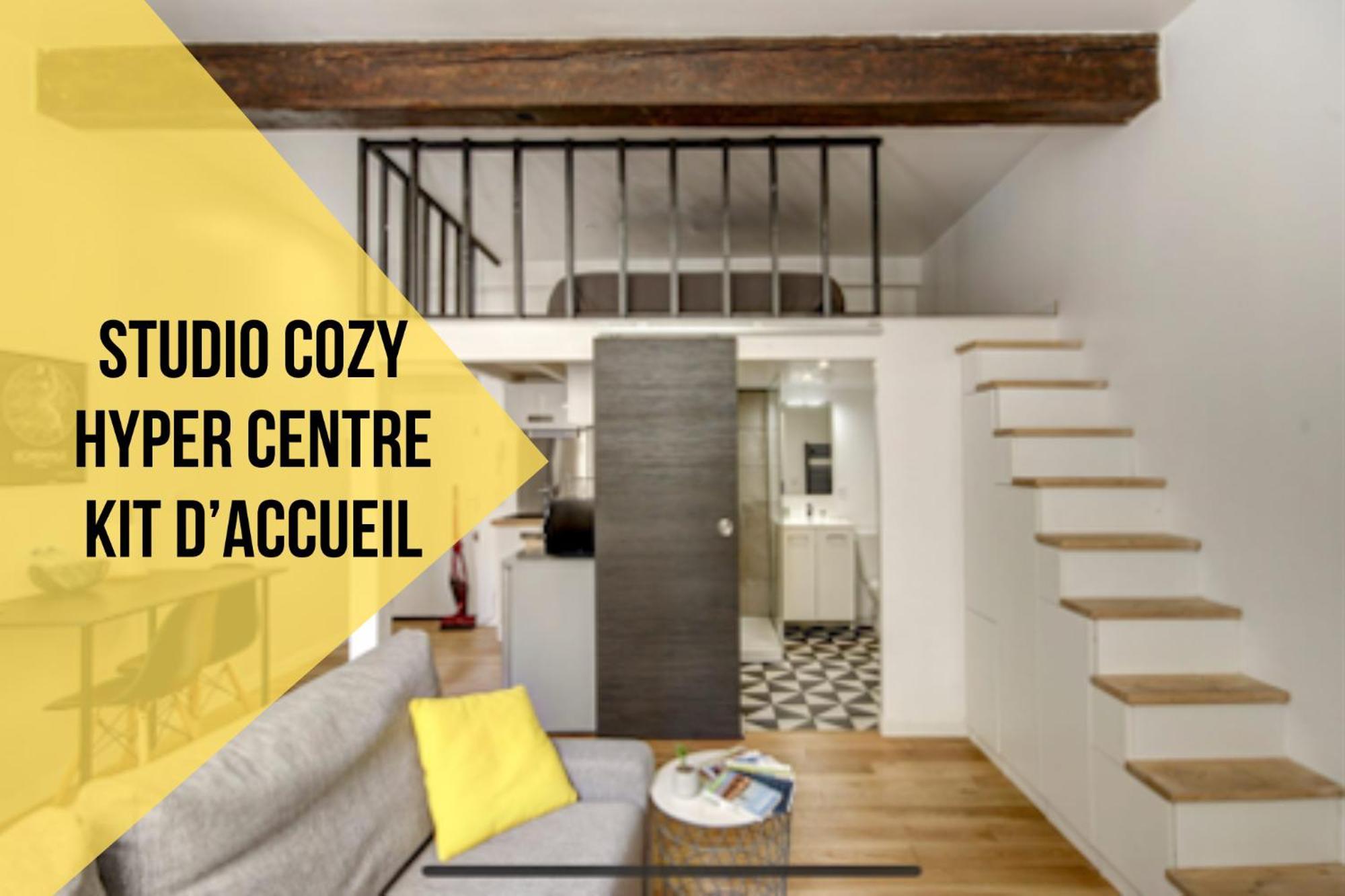 Charmant Studio Loft Au Coeur De Bordeaux Zewnętrze zdjęcie